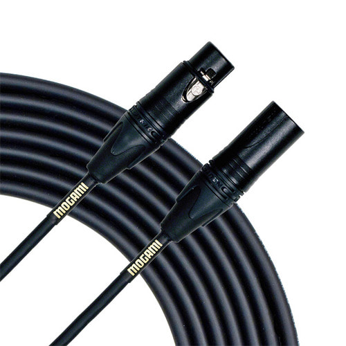 음향기기 마이크악세서리 Mogami Gold Studio 06 XLR to XLR Quad Conductor Patch Cable 6 feet