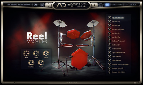 XLN Audio Addictive Drums 2 Beat Producer Edition 드럼 가상악기 전자배송 엑스엘엔오디오 에디티브드럼2 베스트 프로듀서 에디션