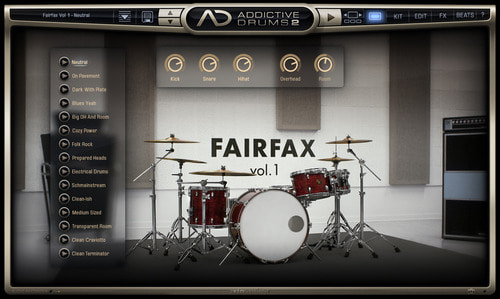 XLN Audio Addictive Drums 2 Rock &amp; Metal Edition 드럼 가상악기 전자배송 엑스엘엔오디오 에디티브드럼2 락앤메탈 에디션