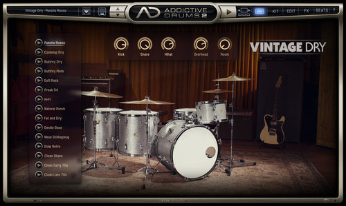 XLN Audio Addictive Drums 2 Beat Producer Edition 드럼 가상악기 전자배송 엑스엘엔오디오 에디티브드럼2 베스트 프로듀서 에디션