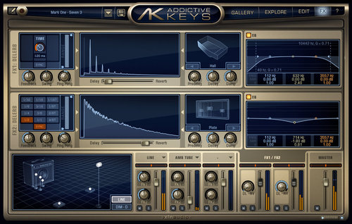 XLN Audio Mark One 피아노 건반 가상악기 엑스엘엔오디오 마크원