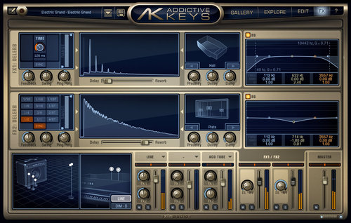 XLN Audio Electric Grand 피아노 건반 가상악기 엑스엘엔오디오 일렉트릭 그랜드