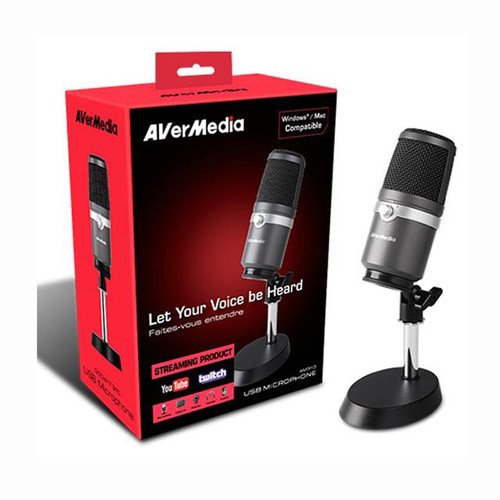 에버미디어 AM310 AVerMeadia USB Microphone 게임방송 USB마이크