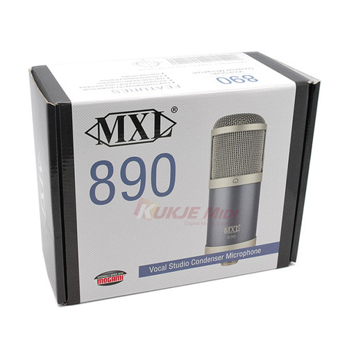 MXL 890 콘덴서마이크 스튜디오 보컬 레코딩 녹음실