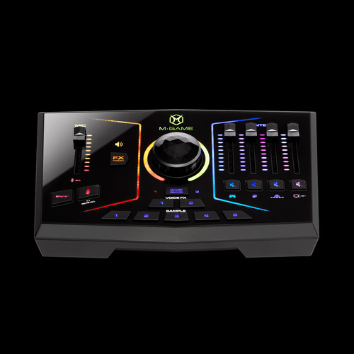 M-Audio M-GAME RGB DUAL 믹서형 스트리밍 오디오인터페이스 2PC사용