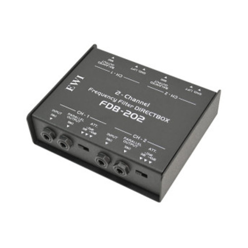 EWI FDB-202 2채널 패시브 다이렉트박스 DI BOX 믹서 이펙터