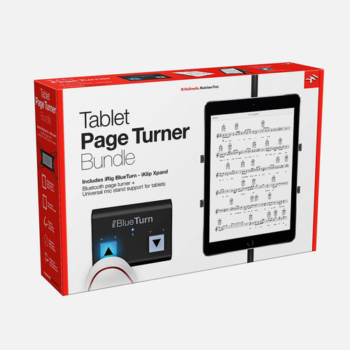 IK Multimedia 태블릿 페이지 터너 번들 패키지 Tablet Page Turner Bundle