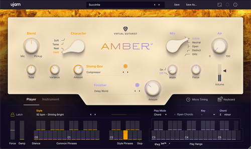 Ujam Virtual Guitarist AMBER 2​ Upgrade 유잼 앰버2 업그레이드