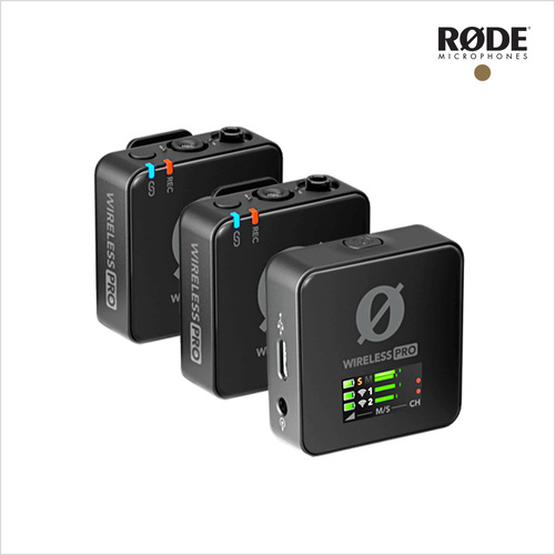 로데 RODE Wireless PRO 초소형 무선마이크 세트