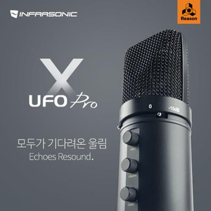 인프라소닉 UFO Pro x  USB컨덴서마이크 헤드폰추가