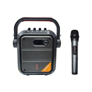MS-62TD 충전이동식 앰프 스피커 무선마이크 라디오 블루투스 USB